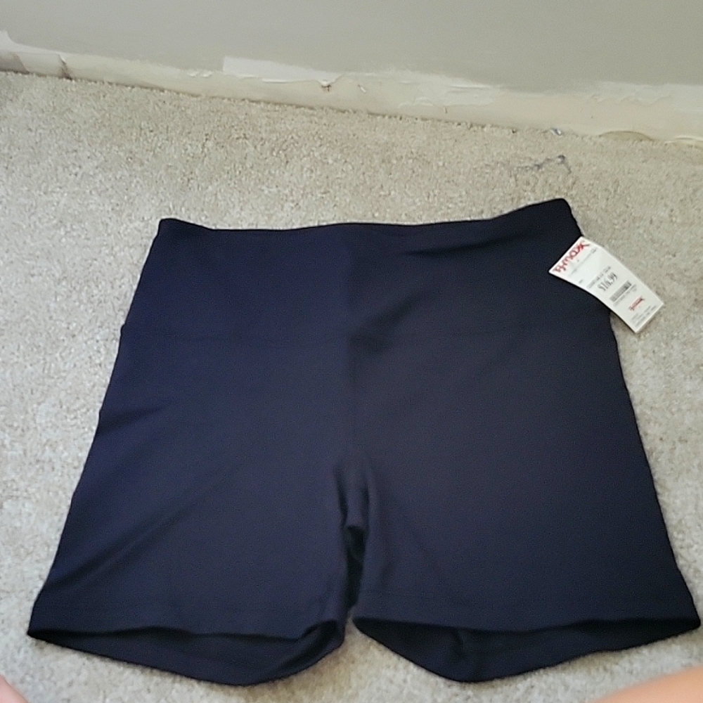 Black biker shorts